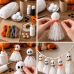 Easy Halloween Ghost Crafts for Kids