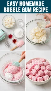 Easy Homemade Bubble Gum Recipe
