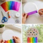 Easy Jellyfish Suncatcher Craft for Kids