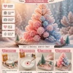 Enchanting Baking Soda Snow Tree Project