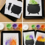 Fizzing Halloween Cauldrons for Kids