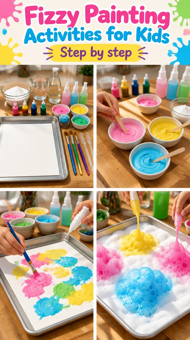 Fizzy Painting Activities for Kids