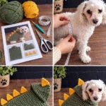 Free Crochet Dog Hooded Sweater Patterns
