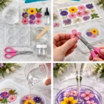 Gel Craft Turns Pressed Flowers into Sun-Catching Ornaments