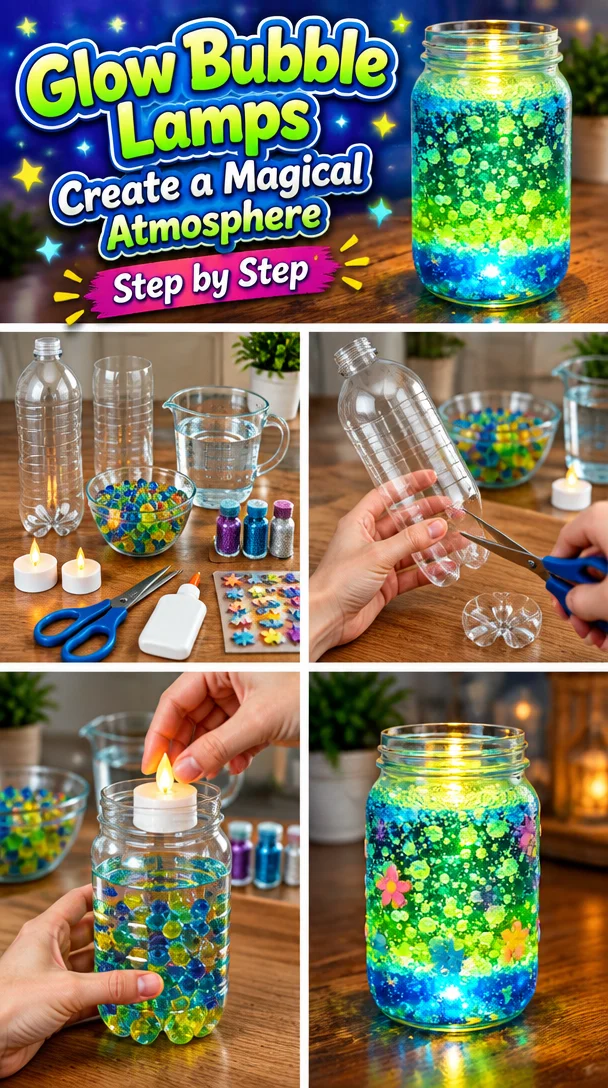 Glow Bubble Lamps Create a Magical Atmosphere
