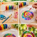 How to Make a Clear Glue Suncatcher