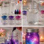 How to Make a Galaxy Glitter Jar