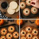 Mini Eyeball Pizzas: Cute Party Bites