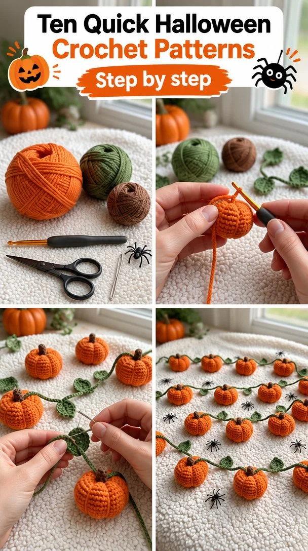 Quick Halloween Crochet Patterns to Try