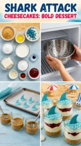 Shark Attack Cheesecakes: Bold Dessert