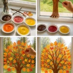 Turn Your Window into Autumn Art