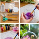 Why Aren’t My Clear Glue Flower Suncatchers Bright?
