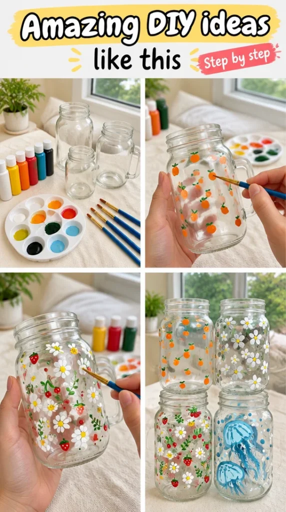 Colorful DIY ideas for home decor and creative projects