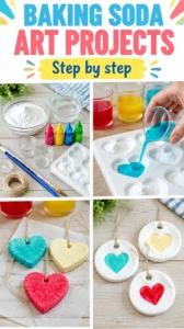 Baking Soda Art Projects
