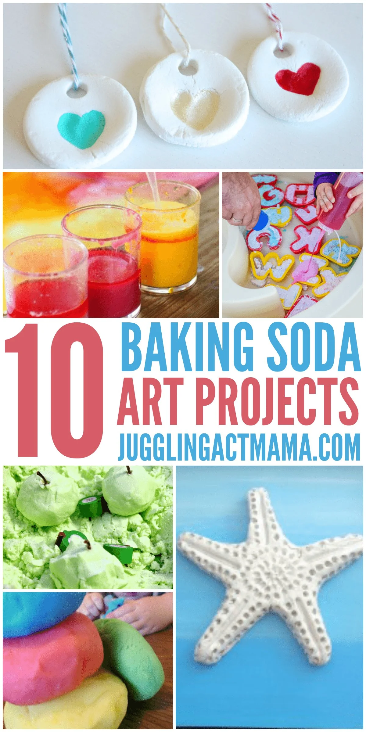 10 Baking Soda Art Projects