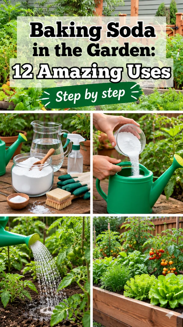 12 Amazing Uses for Baking Soda in the Garden
