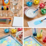 Baking Soda Paint: Fizzy Art