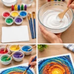 Baking Soda Painting: Fun DIY Craft Activity