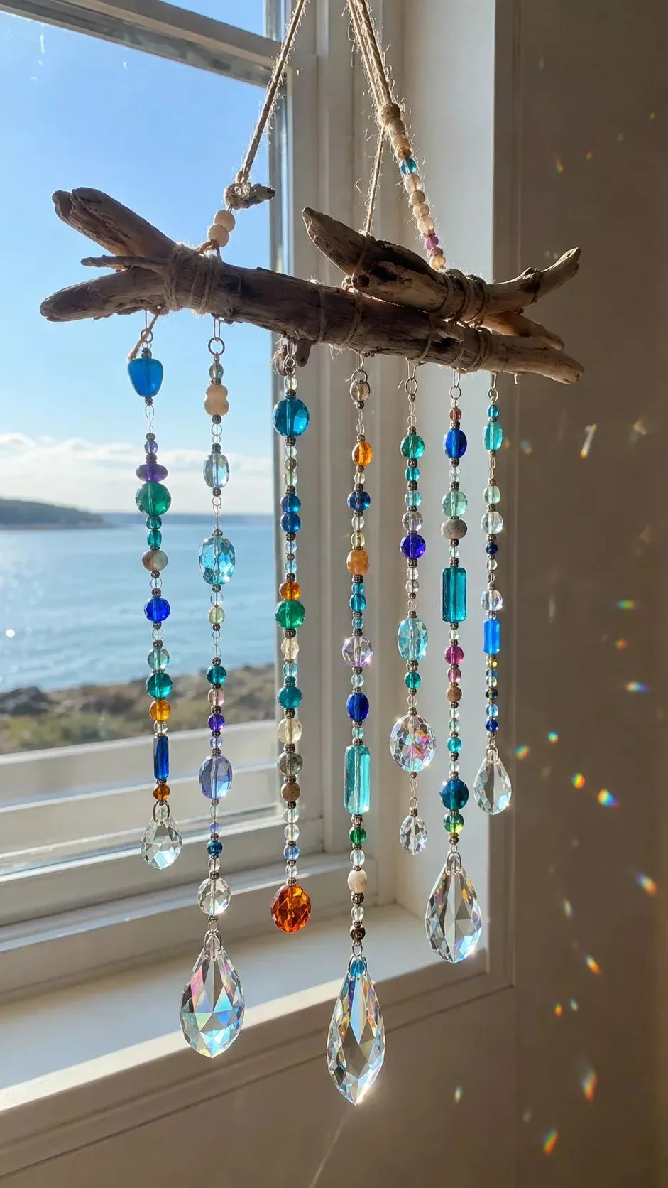 13 Beaded Suncatcher DIY Ideas for Sparkling Window Decor