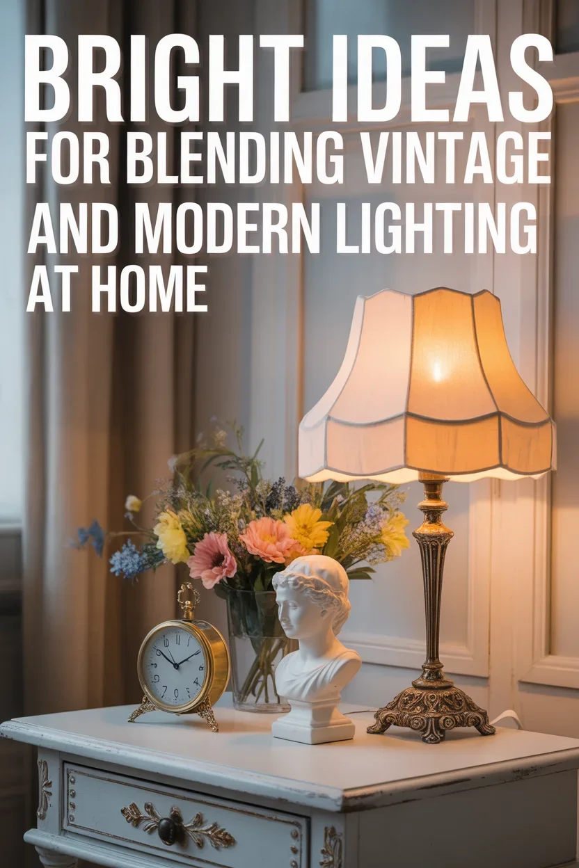 Bright Ideas for Blending Vintage and Modern Lighting at Home