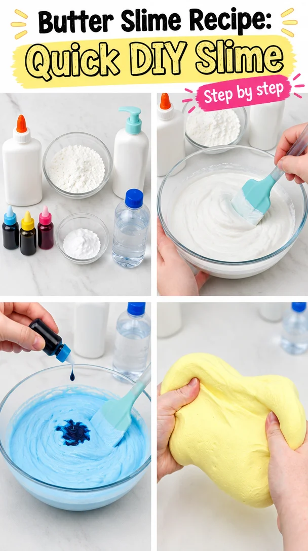 Butter Slime Recipe: Quick DIY Slime