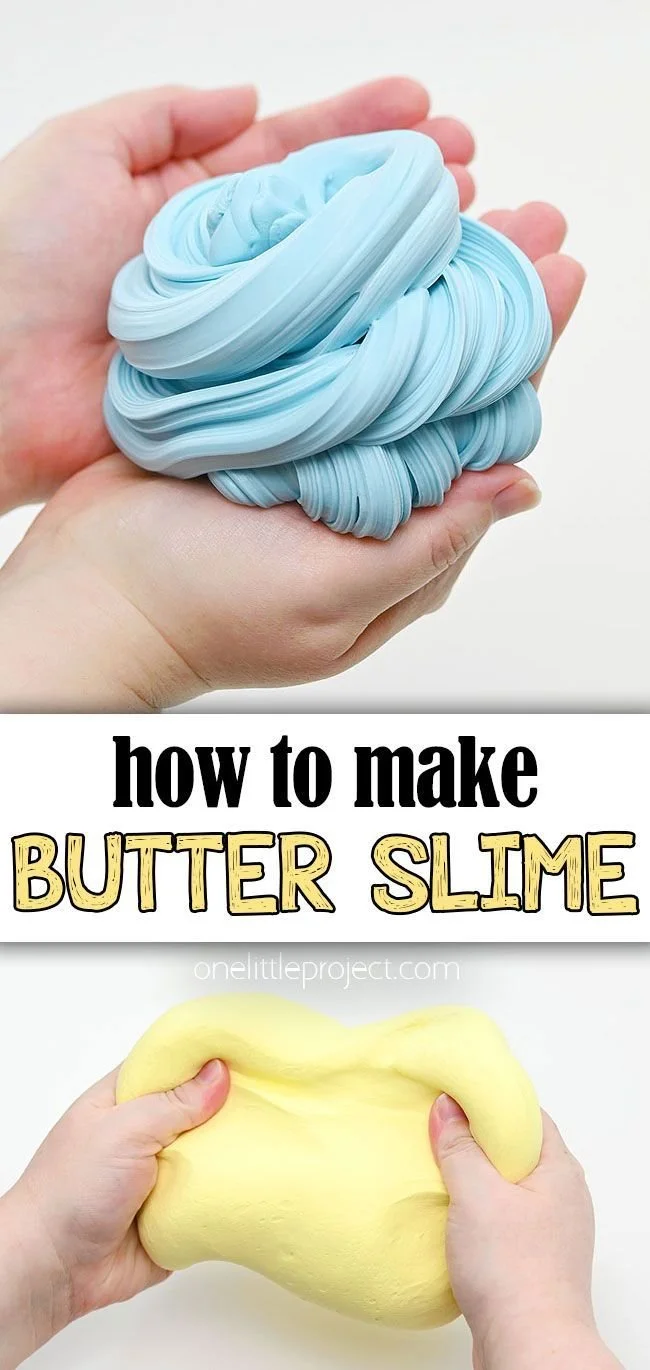 Easy Butter Slime Recipe