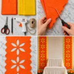 Crepe Paper Curtains Tutorial