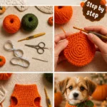 Crochet a Pumpkin Sweater for Your Dog