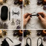 Crochet Bat Bra for a Spooky Halloween Look