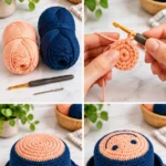Crochet Bright Smile Bucket Hat Tutorial