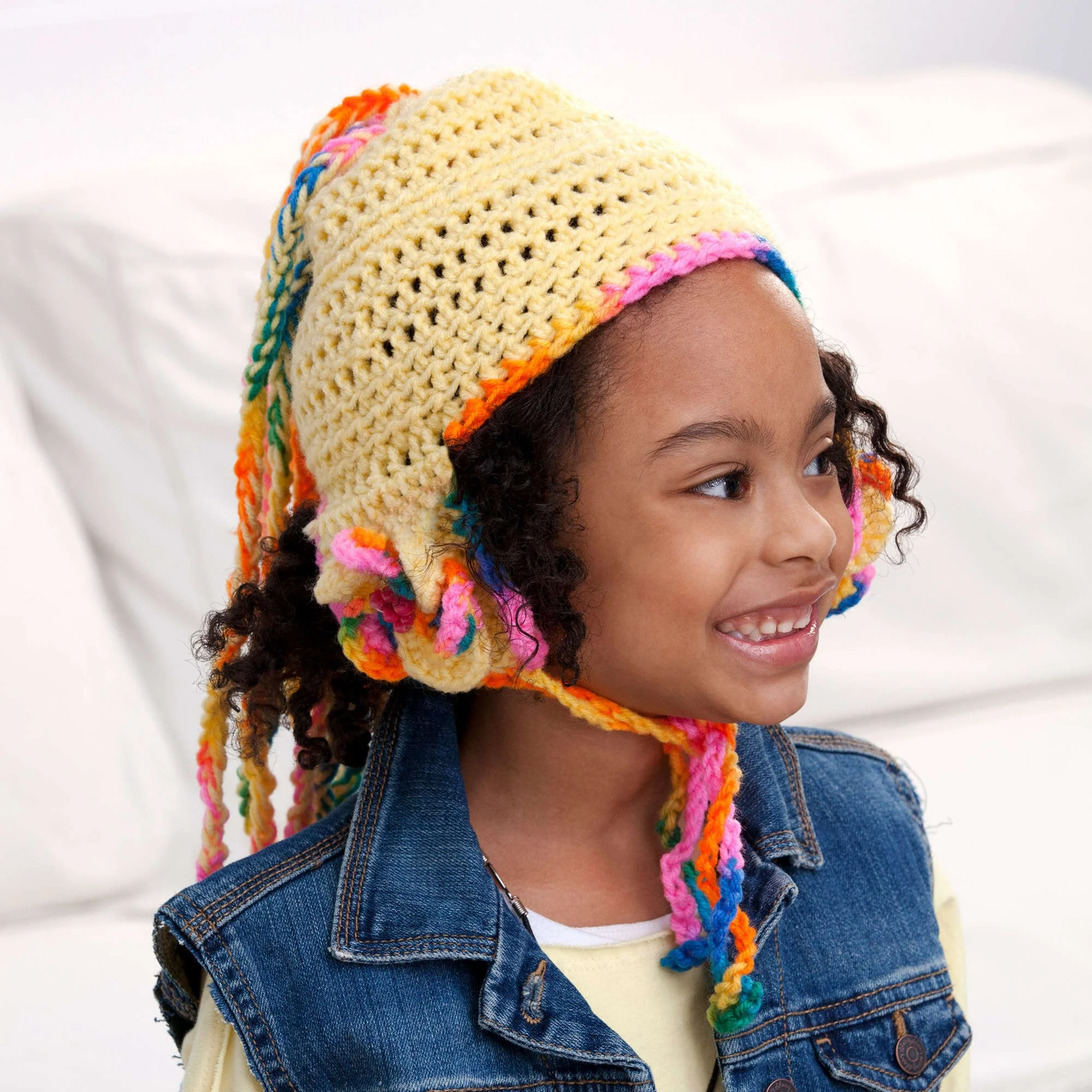 Crochet Child's Whip My Hat Pattern