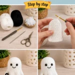 Crochet Ghost Walking Dog Amigurumi Pattern