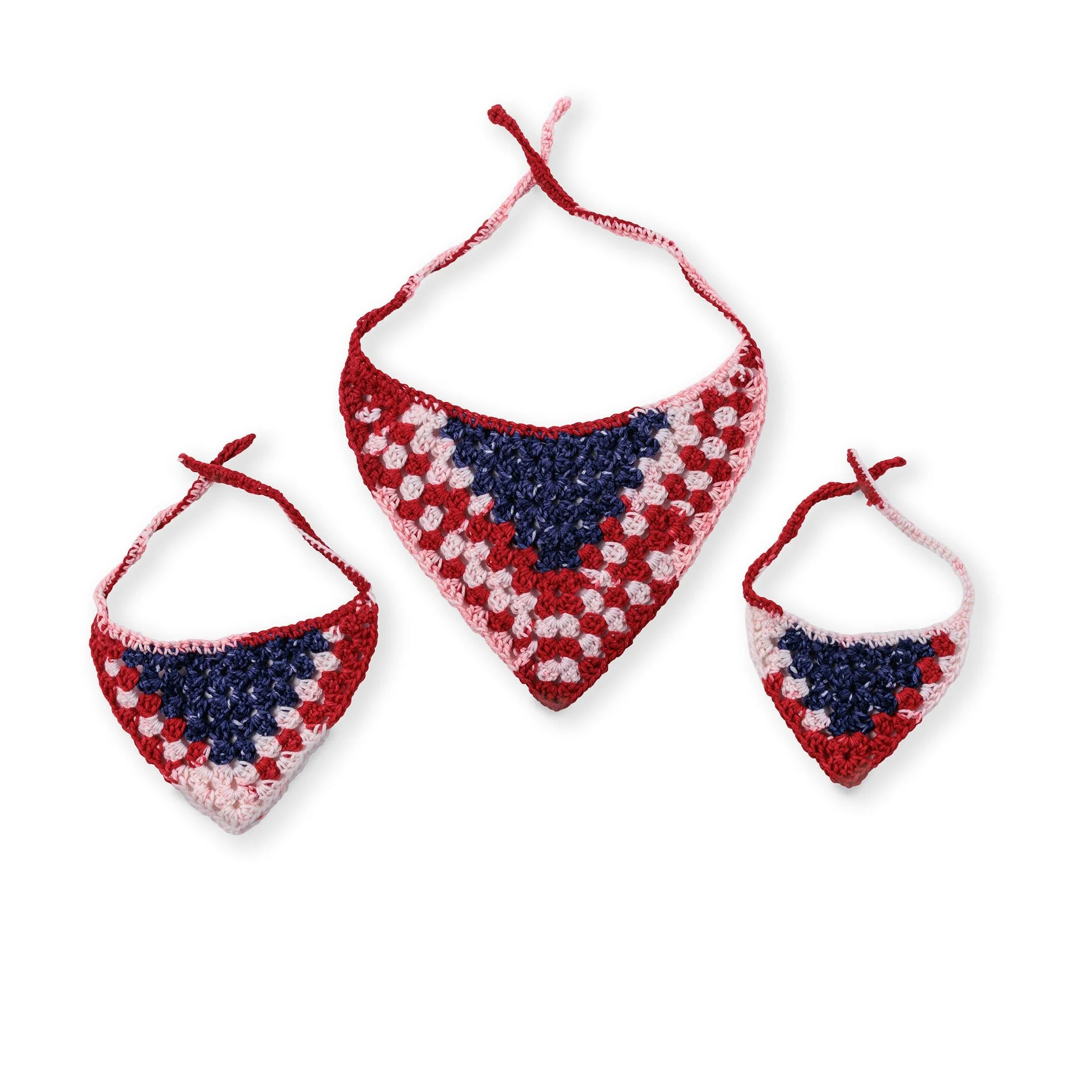 Crochet Star Spangled Bandana Pattern