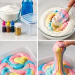 DIY Bubble Dough with Cornstarch and Soap
