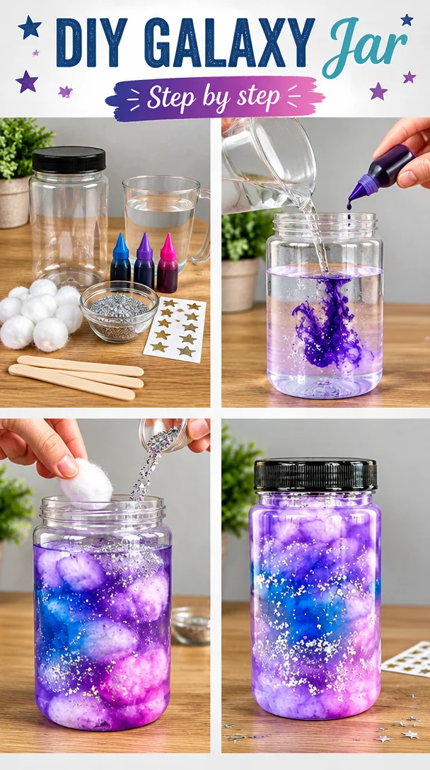 DIY Galaxy Jar