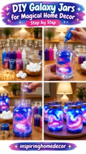 DIY Galaxy Jars for Magical Home Decor