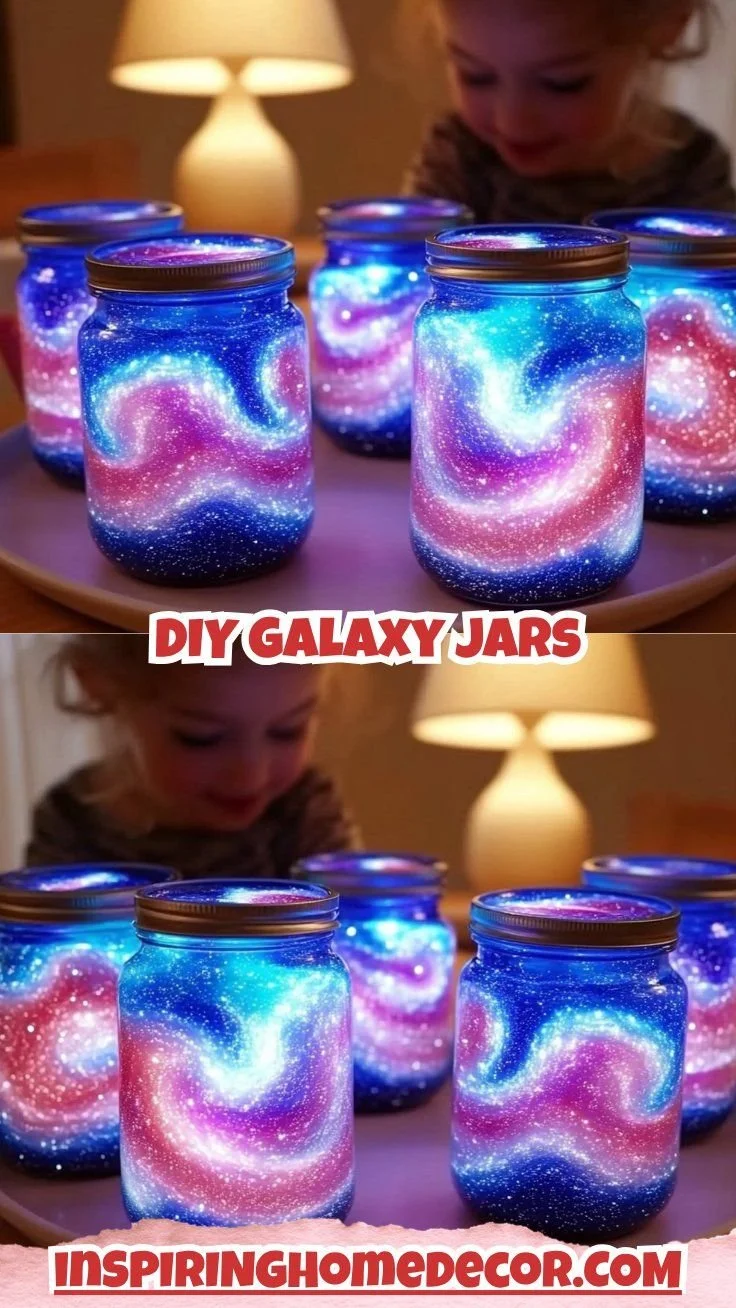 Create Stunning DIY Galaxy Jars for a Magical Home Decor Accent