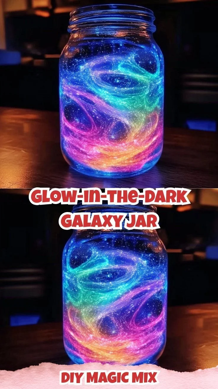Create Your Own Glow-in-the-Dark Galaxy Jar: A Magical DIY Project