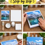 DIY Photo to Canvas Print