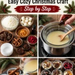 DIY Scented Fire Starters: Easy Cozy Christmas Craft