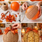 DIY Twine Pumpkin Craft Tutorial