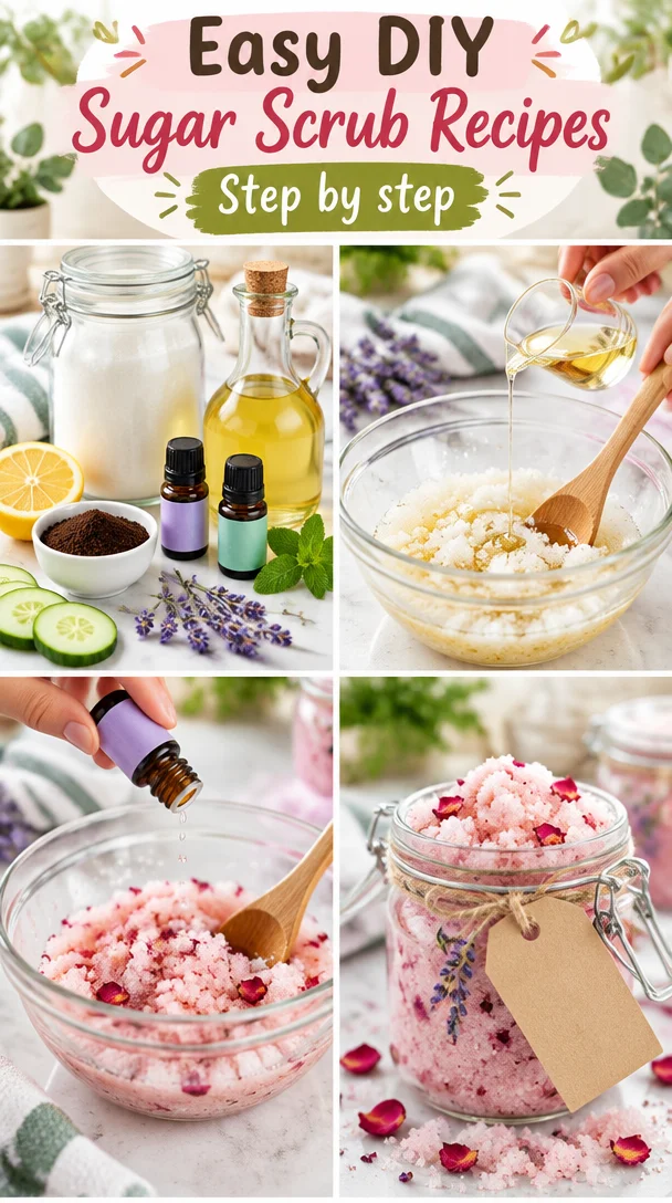 DIY Sugar Scrub Recipes