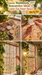 Exotic Handmade DIY Suncatcher Ideas to Light Up Your Space