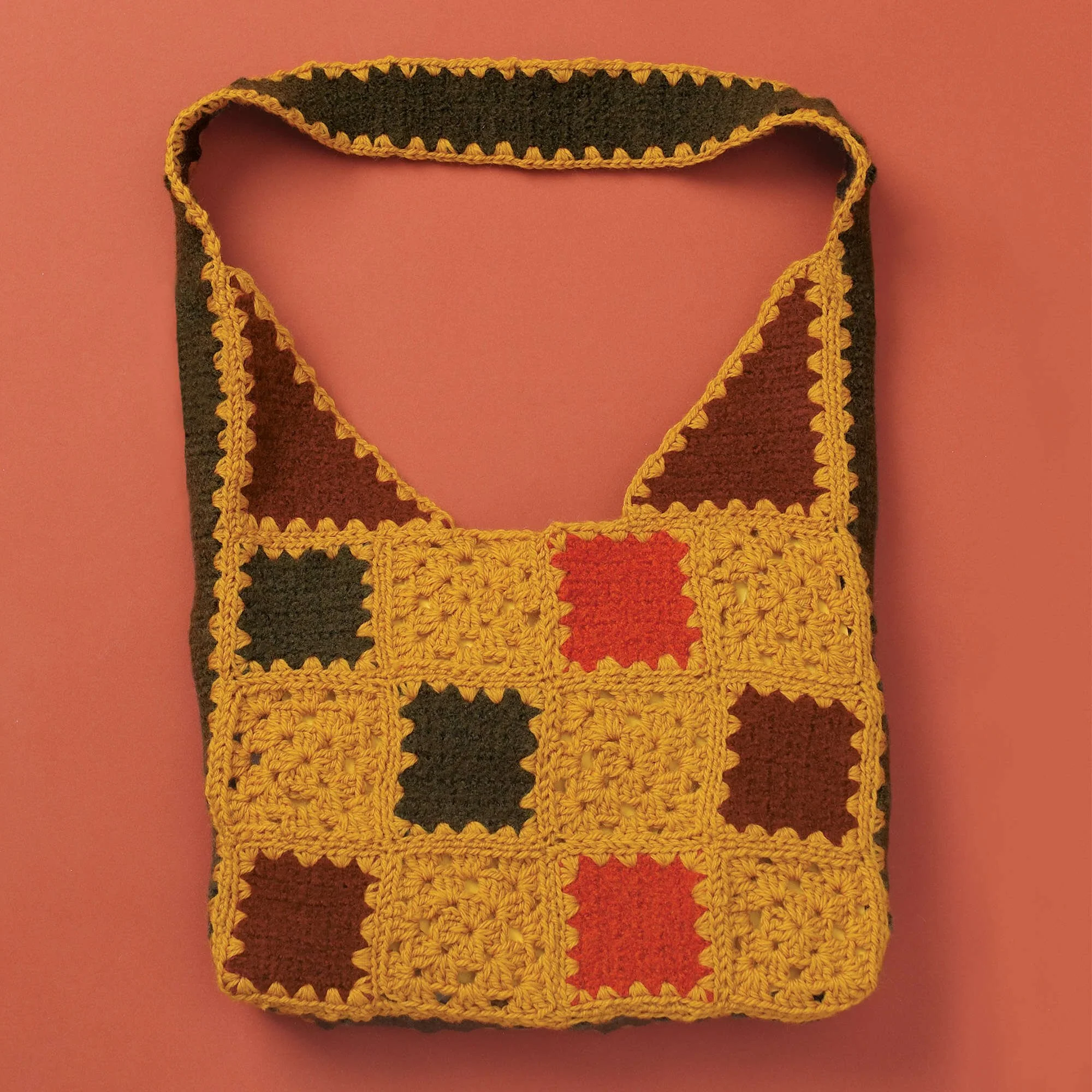 Felted & Crochet Patchwork Bag Pattern