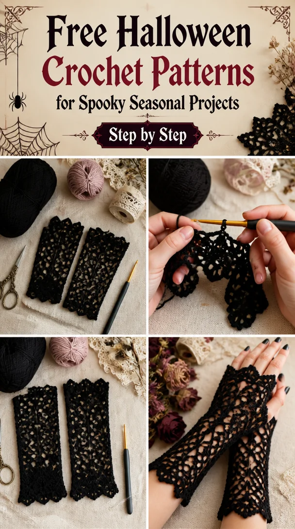 23 Free Halloween Crochet Patterns for Spooky Seasonal Projects