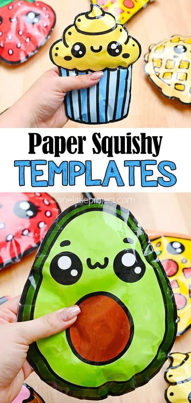 Paper Squishy | Free Templates for Paper Squishies (So Cute!)