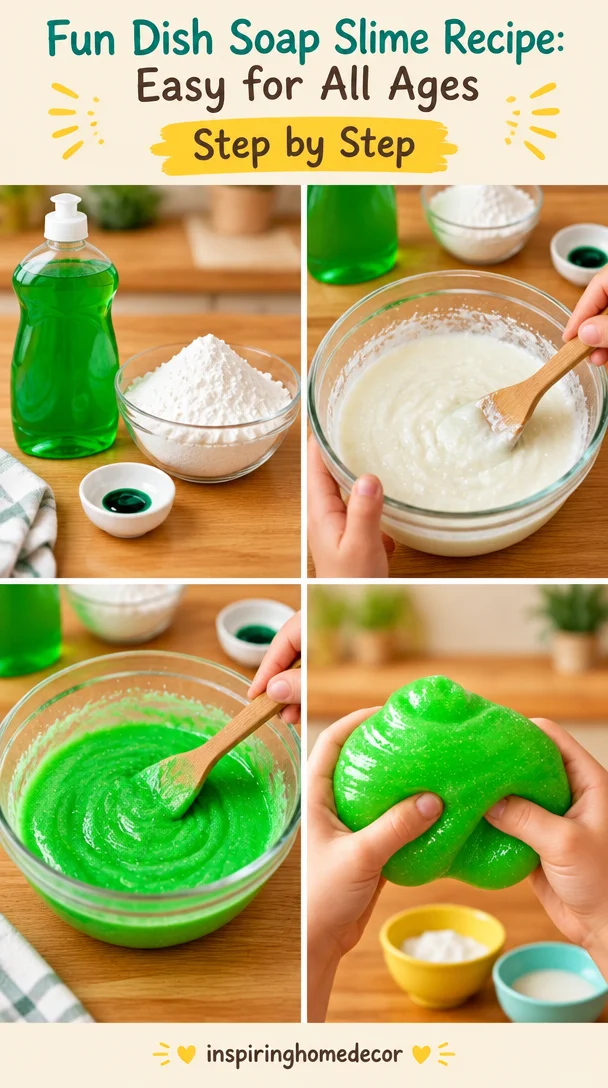 Create Fun Dish Soap Slime: Easy Recipe for Kids & Adults