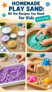 Homemade Play Sand: All the Recipes You Need for Kids