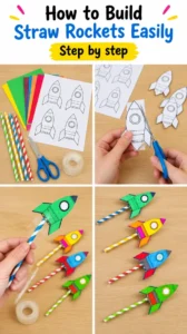 How to Build Straw Rockets Easily