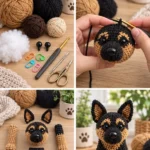 How to Crochet German Shepherd Amigurumi